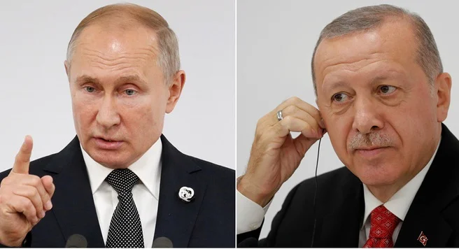 Владимир Путин провел телефонный разговор с Реджепом Тайипом Эрдоганом