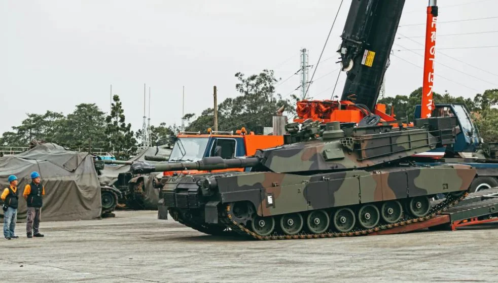 Танки M1A2 Abrams прибыли на Тайвань