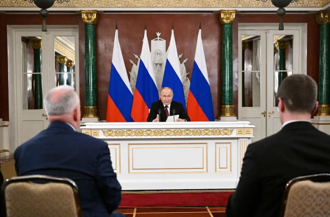 Владимир Путин предлагает прямые мирные переговоры с Украиной после трех лет конфликта